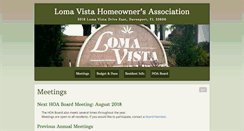 Desktop Screenshot of lvhoa.com