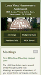 Mobile Screenshot of lvhoa.com